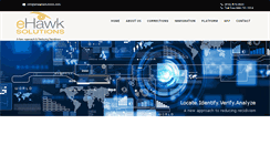 Desktop Screenshot of ehawksolutions.com