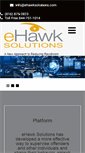 Mobile Screenshot of ehawksolutions.com