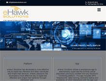 Tablet Screenshot of ehawksolutions.com